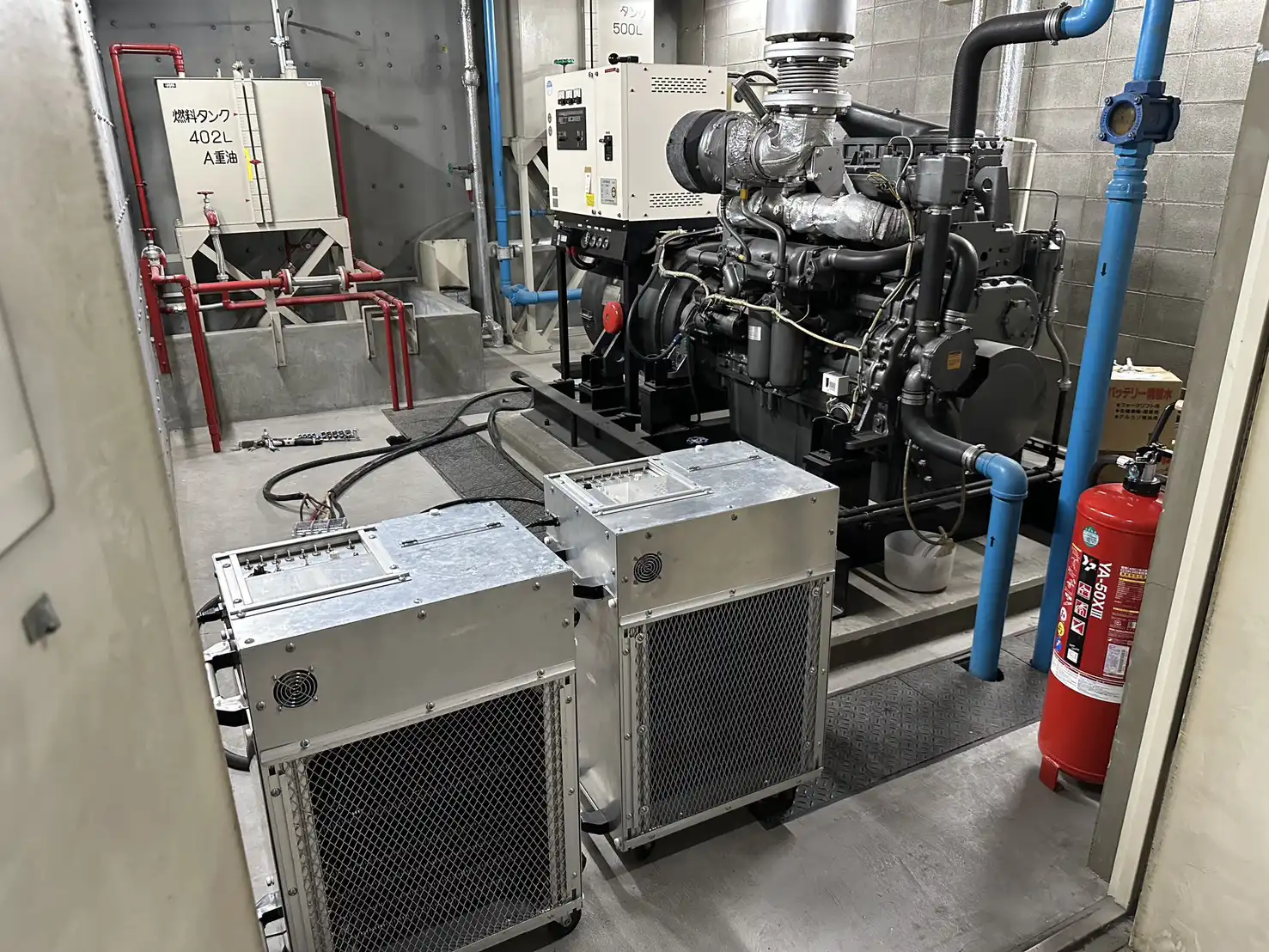 非常用発電機 模擬負荷試験