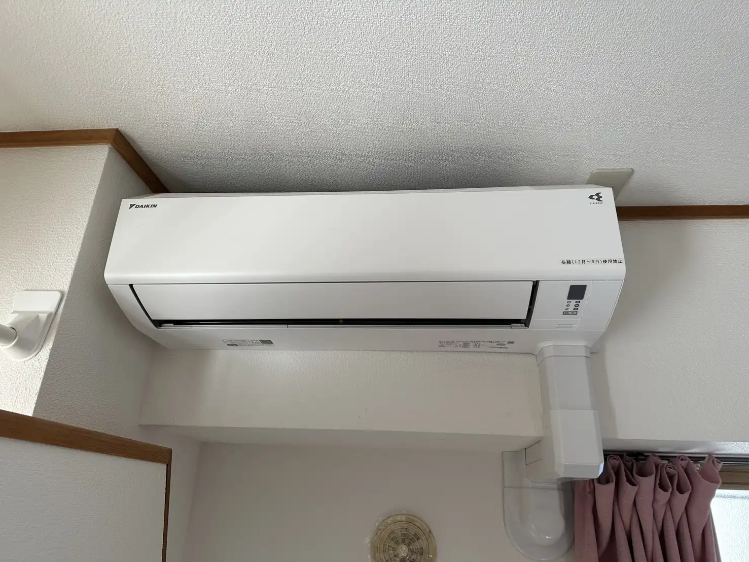 新規エアコン取付工事